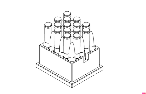 Fast Loading Tray: 300 BLACKOUT