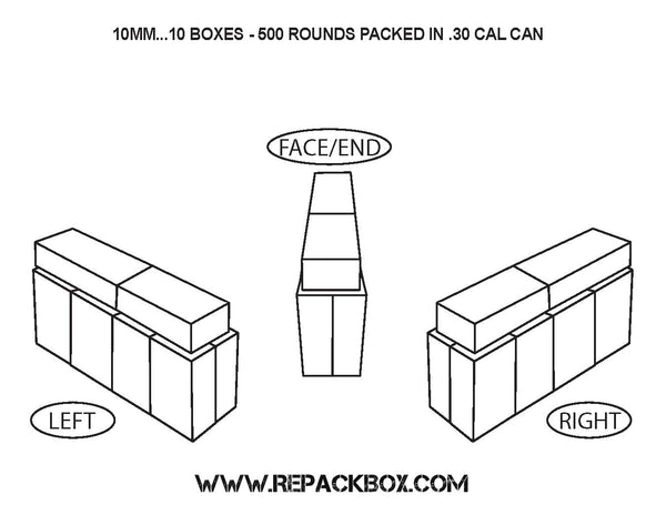 100 Box Bundle: 10MM