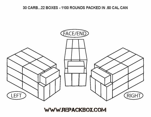 3 Sample Boxes: 30 CARBINE
