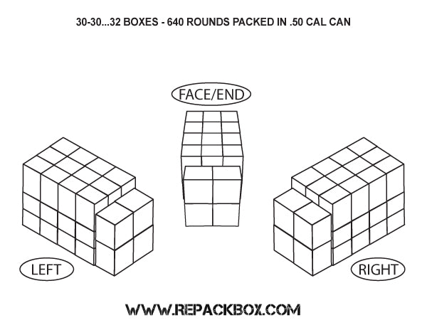 3 Sample Boxes: 30-30 WINCHESTER