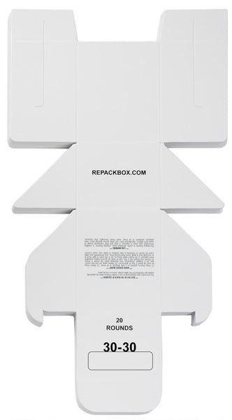3 SAMPLE BOXES - RIFLE CALIBERS - Holds 30 or 20 Rounds