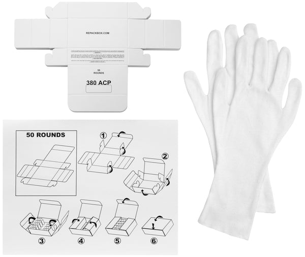 30 BOX KITS - PISTOL CALIBERS - Holds 50 Rounds