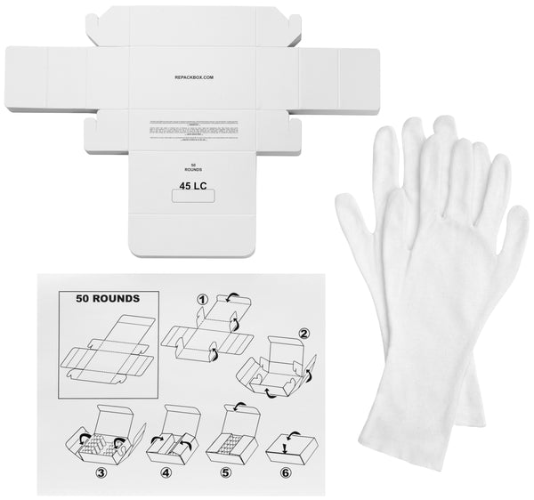 30 BOX KITS - PISTOL CALIBERS - Holds 50 Rounds