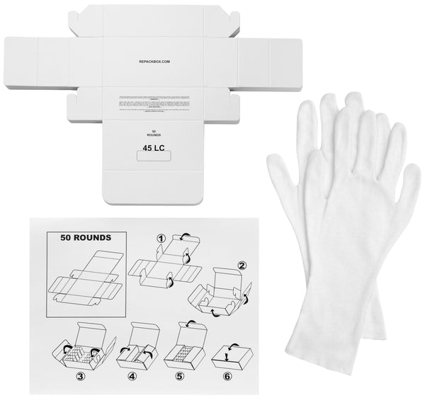 RepackBox 30 Box Kit for 45 Long Colt ammunition