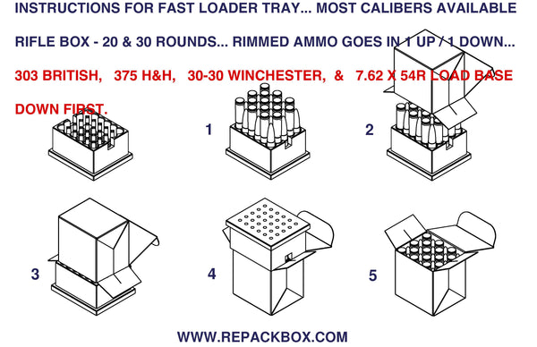 Fast Loading Tray: 30-30 WINCHESTER