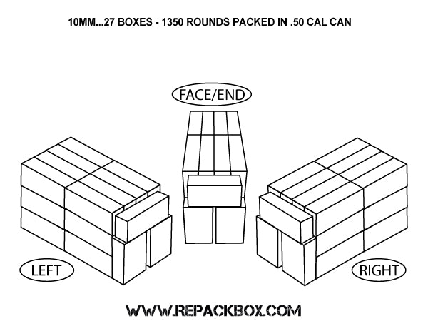 3 Sample Boxes: 10MM