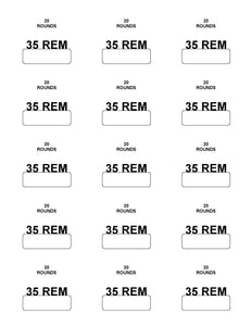 Labels: 35 Remington