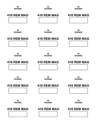 Labels: 416 Remington Magnum