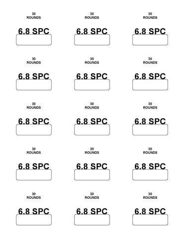 Labels: 6.8 SPC