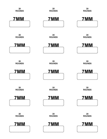 Labels: 7MM Mauser