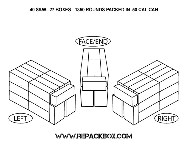 30 Box Kit: 40 S&W