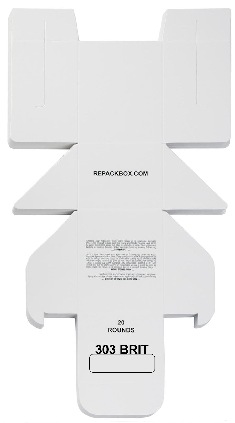 RepackBox 3 sample boxes for 303 British ammo